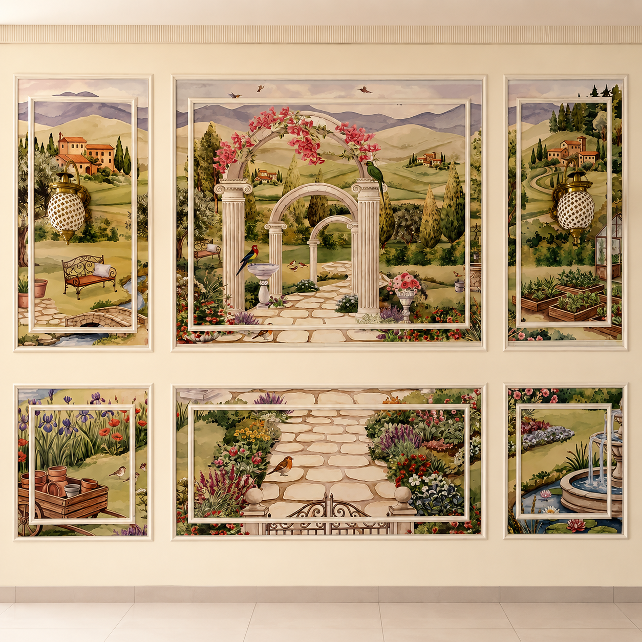 Living Room Wallpaper Designs