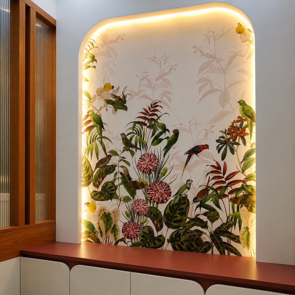 Feature Wall Wallpaper Designs