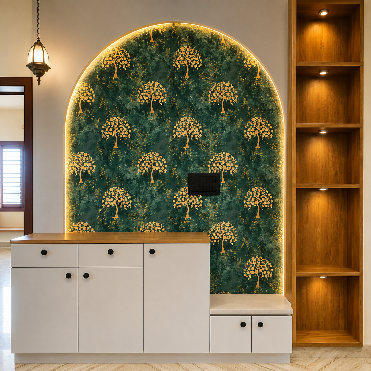 Hall Wallpaper Designs