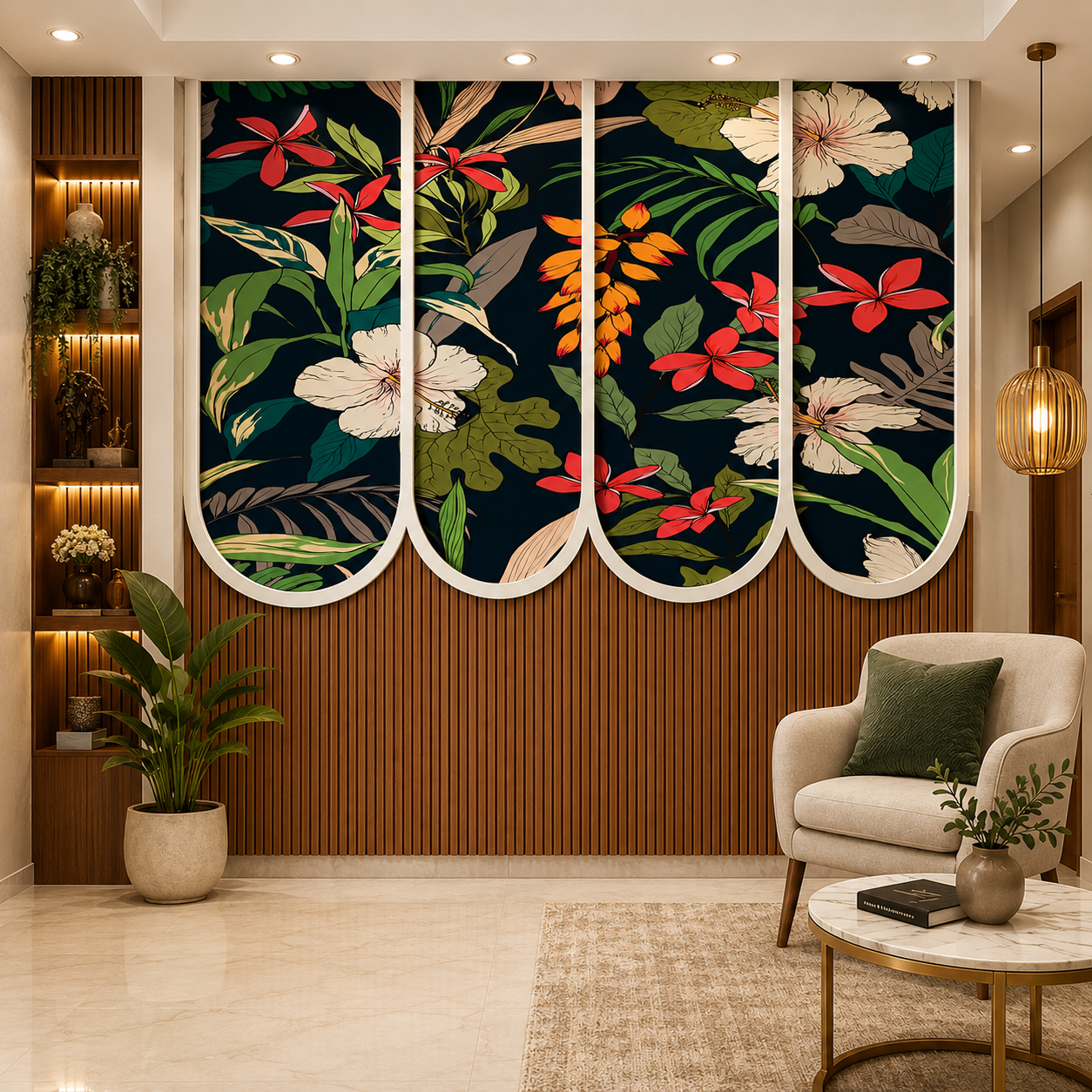 Mediterranean Garden Gallery Wall