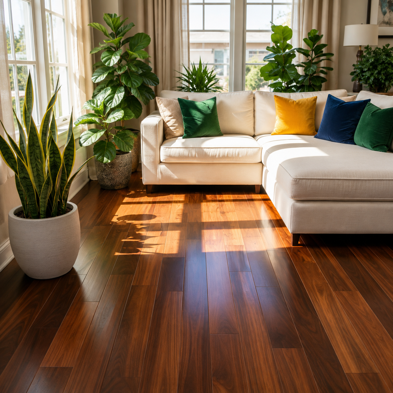 Elegant Wooden Flooring for Timeless Interiors